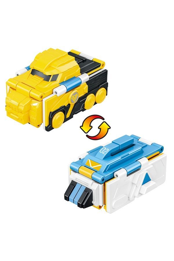 Машинка-трансформер 2 в 1 DINOSTER DINOSTER EU636310R ЦБ-00286470 фото