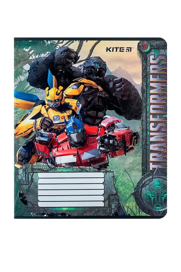 Тетрадь школьная в клеточку на 12 листов - Kite Transformers KITE TF24-232 ЦБ-00256757 фото