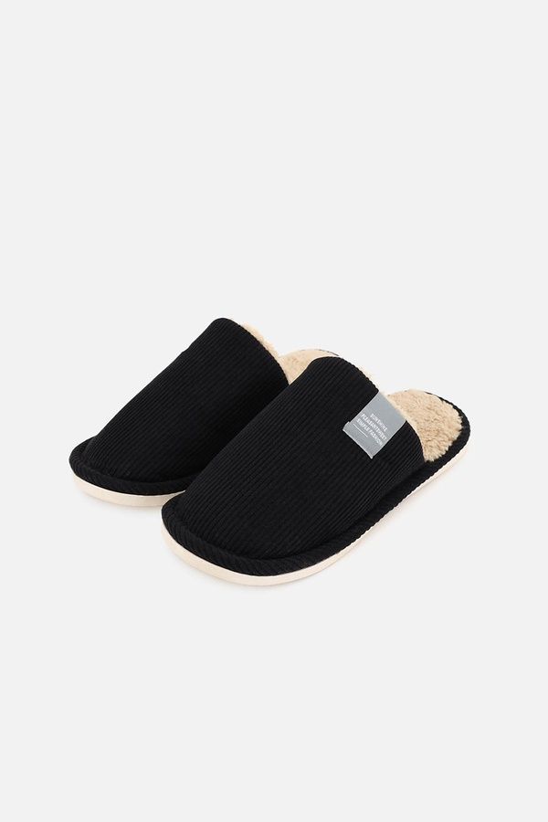 Капці домашні чоловічі колір чорний 37.5 ЦБ-00276879 фото