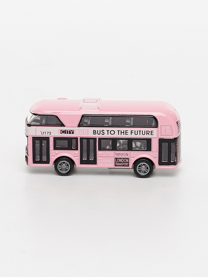 Іграшка - металевий автобус колір різнокольоровий ЦБ-00226013 SKT000923431 фото