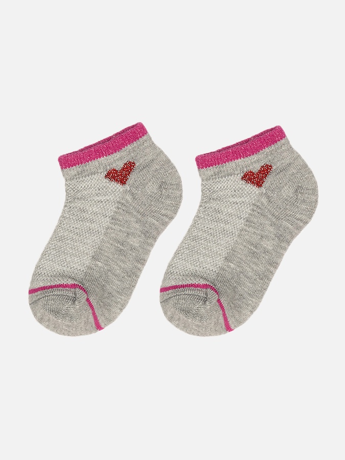 Шкарпетки для дівчинки 20-21 колір сірий ЦБ-00228911 SKT000930773 фото