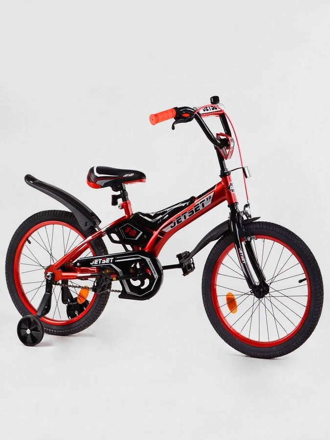 Детский двухколесный велосипед 16" дюймов цвет красно-черный ЦБ-00213409 SKT000893661 фото