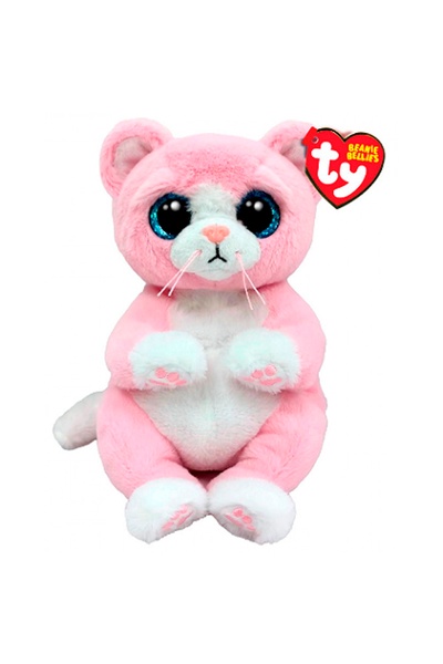 Детская игрушка мягконабивная TY BEANIE BELLIES Розовый котенок "LILLIBELLE" цвет разноцветный ЦБ-00252017 SKT000997935 фото
