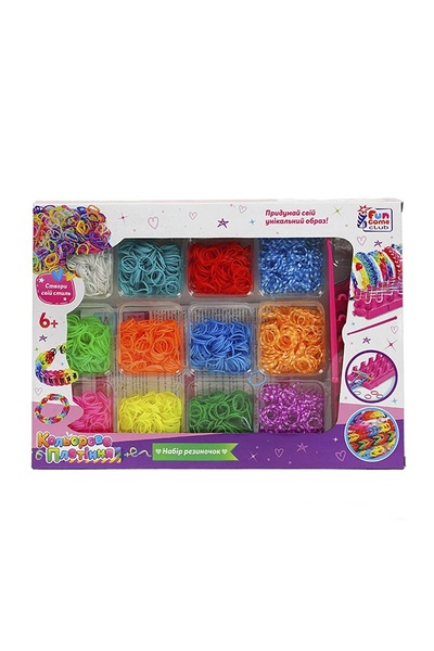 Игра цветное плетение – резиночки цвет разноцветный ЦБ-00233363 SKT000941364 фото