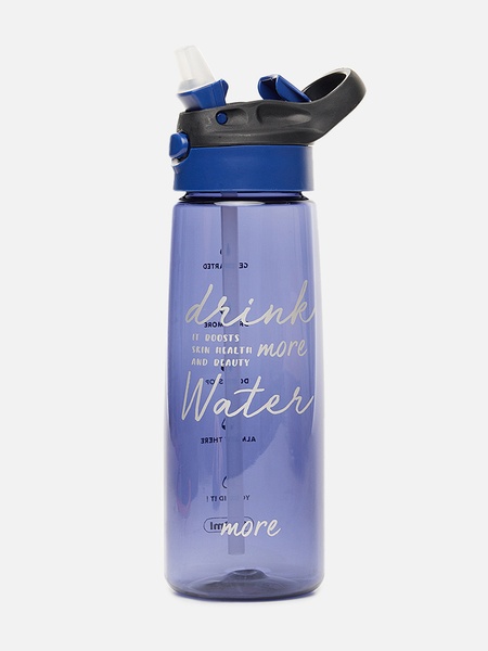Бутылка-поилка "Drink water" цвет синий ЦБ-00225823 SKT000922963 фото