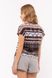 Жіноча піжама 46 колір сірий ЦБ-00188704 SKT000838584 фото 3