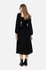 Женское платье с длинным рукавом 48 цвет черный ЦБ-00245802 SKT000982814 фото 3