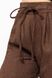 Жіночі штани 48 колір коричневий ЦБ-00199507 SKT000866023 фото 2