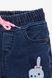 Джогери джинсові на дівчинку 92 колір темно-синій ЦБ-00201999 SKT000871563 фото 3