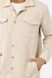 Мужская рубашка с длинным рукавом 44 цвет бежевый ЦБ-00241635 SKT000962166 фото 3
