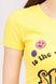 Жіноча футболка 48 колір жовтий ЦБ-00191991 SKT000847689 фото 3