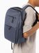 Набір 3в1 спортивний рюкзак,сумка,косметичка для чоловіків колір сіро-синій ЦБ-00219387 SKT000907217 фото 2