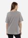 Жіноча футболка оверсайз 46 колір сірий ЦБ-00219233 SKT000906758 фото 3