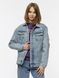 Жіноча джинсова куртка регуляр 42 колір блакитний ЦБ-00214220 SKT000895946 фото 1