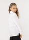 Сорочка з довгим рукавом для дівчинки 146 колір білий ЦБ-00221714 SKT000913463 фото 3