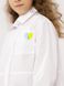 Сорочка з довгим рукавом для дівчинки 146 колір білий ЦБ-00221714 SKT000913463 фото 2
