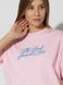 Жіноча футболка регуляр 42 колір рожевий ЦБ-00219223 SKT000906711 фото 2
