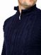Мужской свитер 50 цвет темно-синий ЦБ-00236419 SKT000952210 фото 3