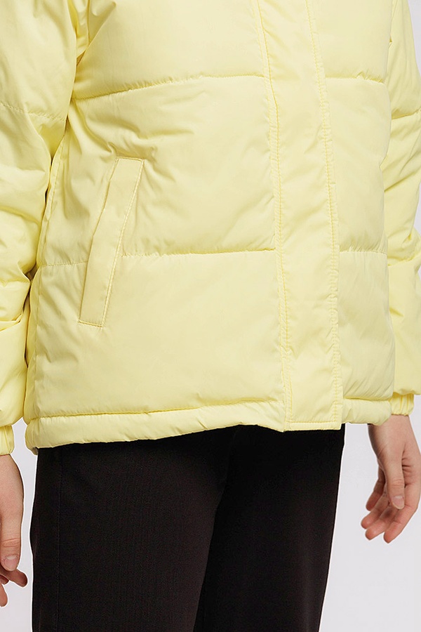 Жіноча куртка коротка 44 колір жовтий ЦБ-00206942 SKT000882050 фото
