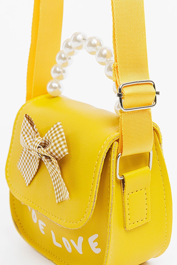 Сумочка для дівчинки колір жовтий ЦБ-00212003 SKT000891137 фото