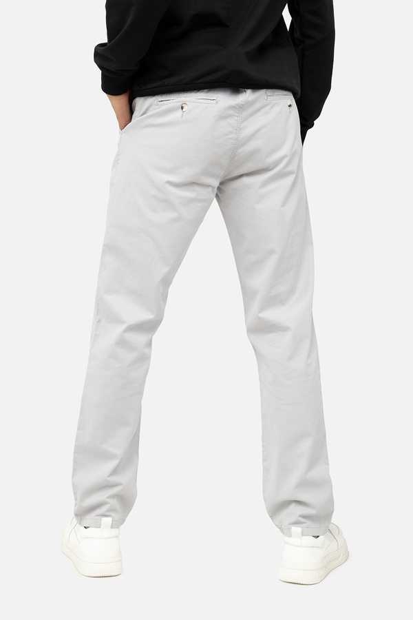 Мужские брюки 48 цвет светло-серый ЦБ-00245586 SKT000982068 фото