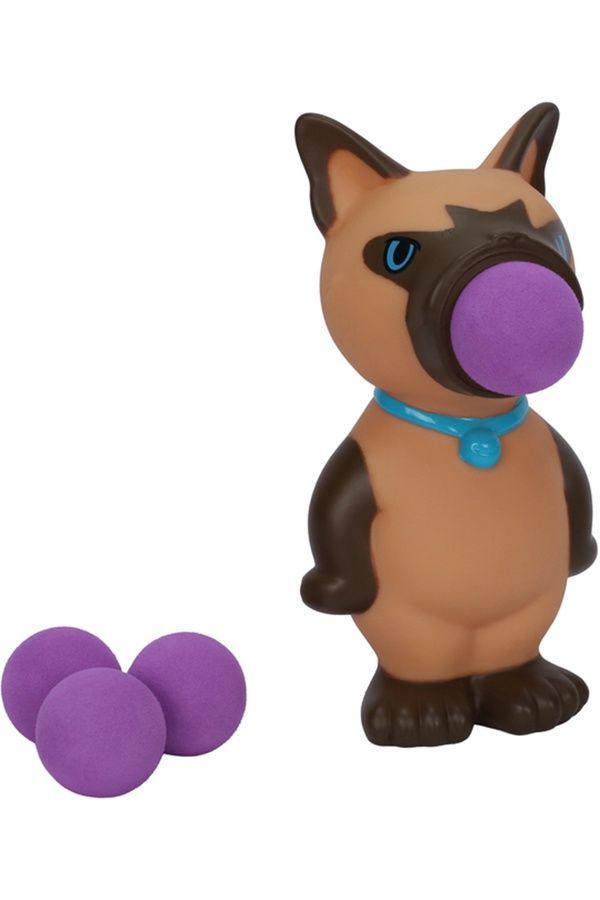Игрушка &laquo;Стреляющий зверек. Сиамский кот&raquo; HOG WILD HW54810 ЦБ-00287065 фото