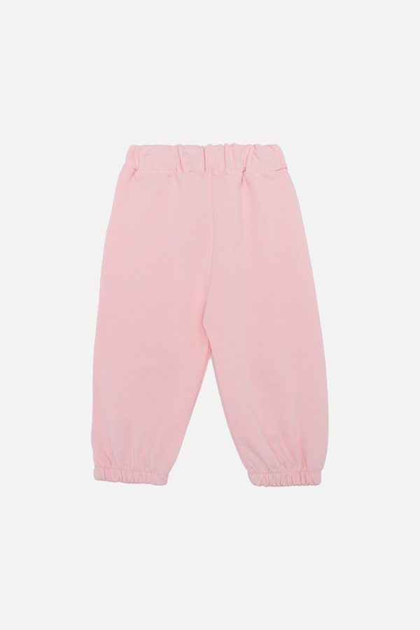 Костюм з штанами для дівчинки 86 колір рожевий ЦБ-00243106 SKT000966980 фото