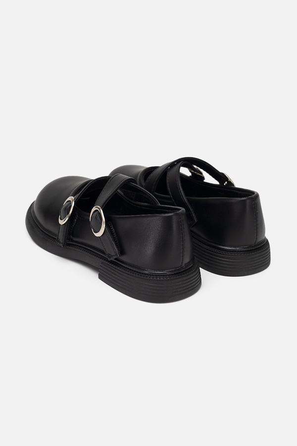 Туфлі на пласкій підошві для дівчинки 30 колір чорний ЦБ-00251094 SKT000995525 фото