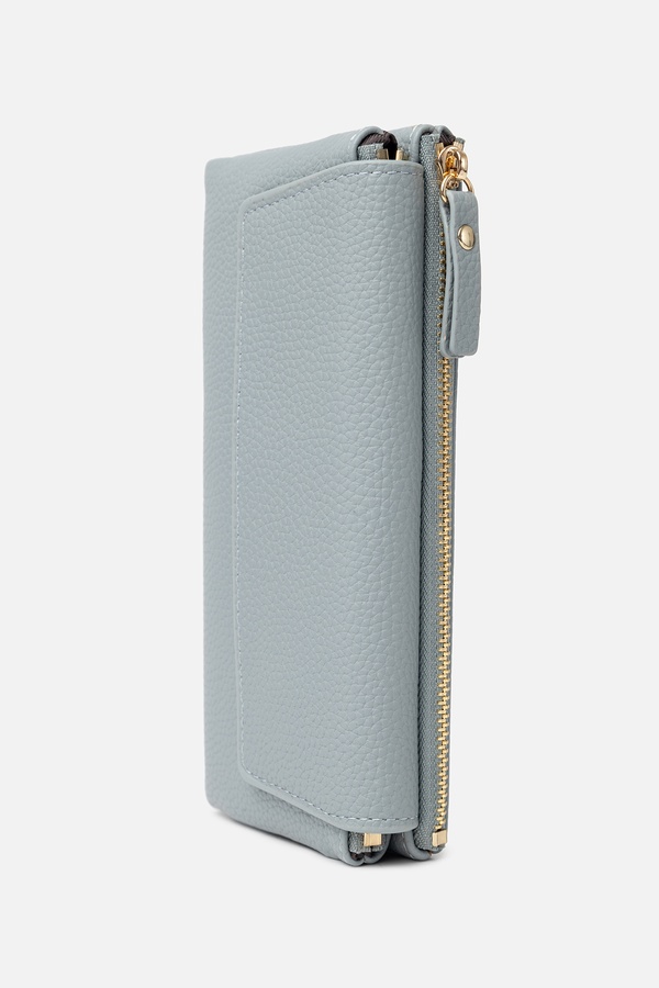 Жіночий гаманець колір сірий ЦБ-00244430 SKT000978806 фото