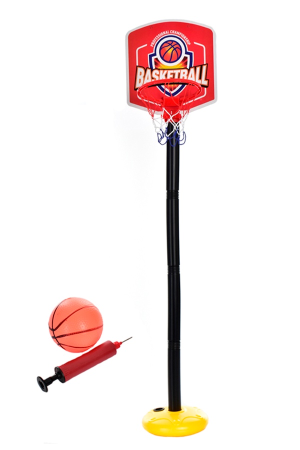 Баскетбольне кільце на стійці колір різнокольоровий ЦБ-00186446 SKT000731012 фото