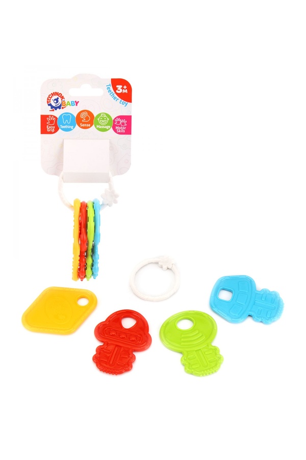 Іграшка «Прорізувачі - ключики» колір різнокольоровий ЦБ-00207261 SKT000882642 фото