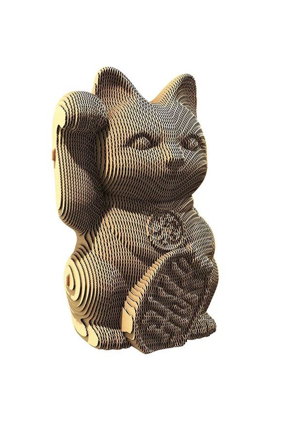 Картонный конструктор "Cartonic 3D Puzzle Lucky cat" Cartonic CARTLUCK ЦБ-00261035 фото