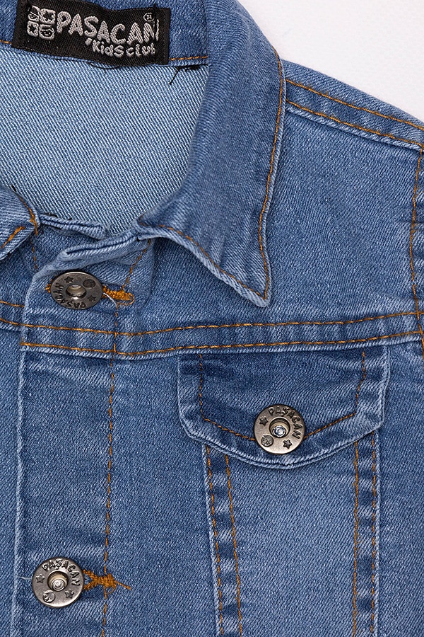 Куртка джинсова для хлопчика 146 колір блакитний ЦБ-00195424 SKT000857102 фото