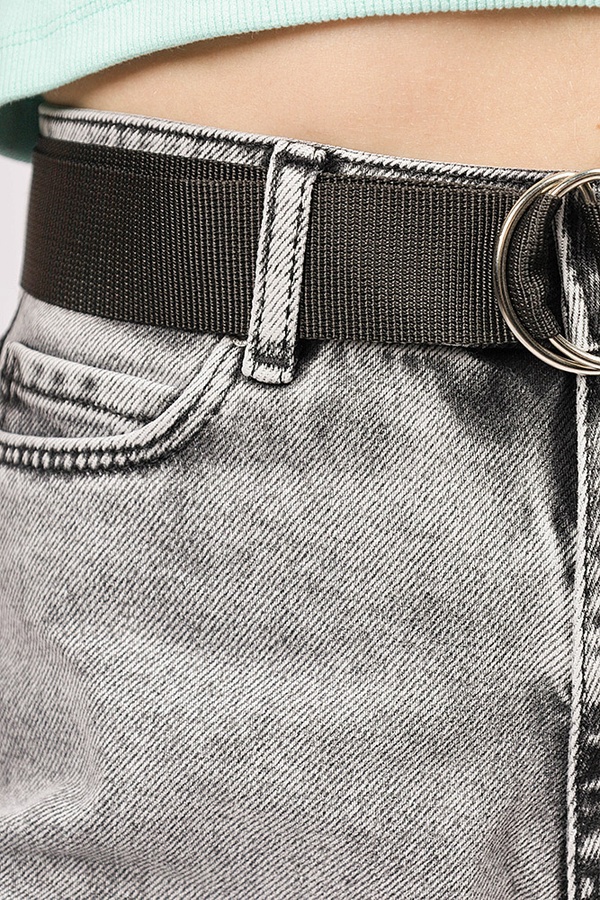 Жіночі джинсові шорти 48 колір сірий ЦБ-00195458 SKT000857250 фото