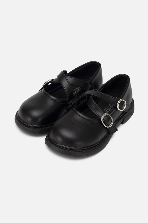 Туфлі на пласкій підошві для дівчинки 30 колір чорний ЦБ-00251094 SKT000995525 фото