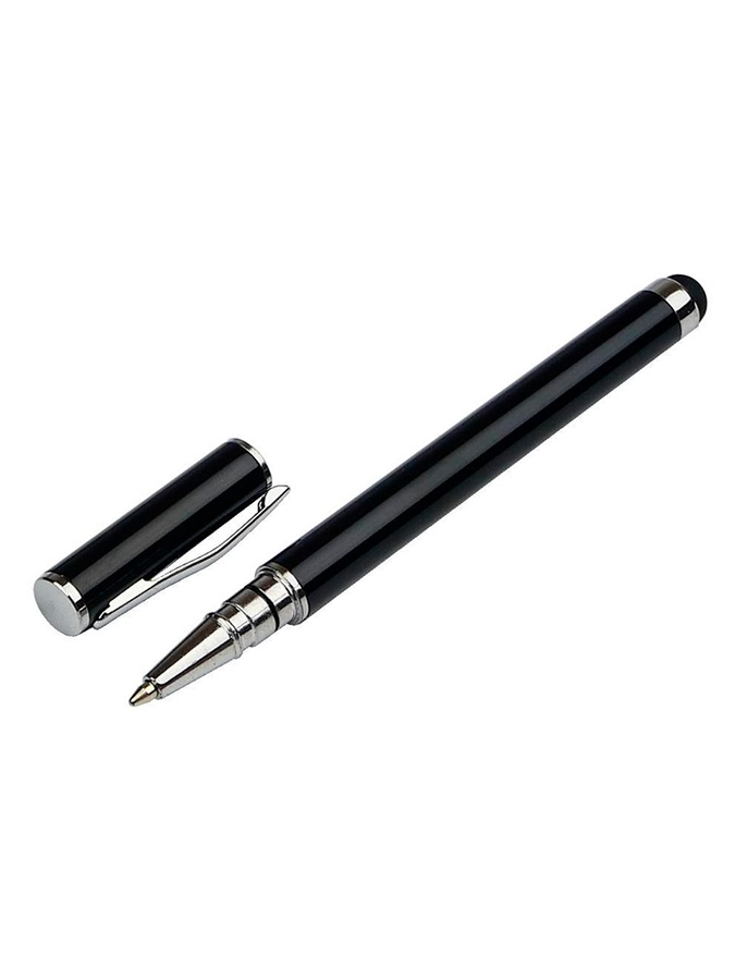 Стилус емкостный, с шариковой ручкой цвет черный ЦБ-00224835 SKT000921073 фото