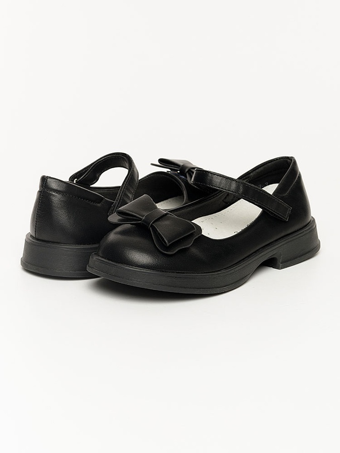 Туфли для девочек 28.5 цвет черный ЦБ-00221574 SKT000912778 фото