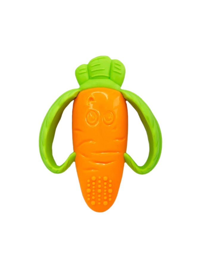Прорезыватель-погремушка "Морковь" цвет разноцветный ЦБ-00228024 SKT000928121 фото