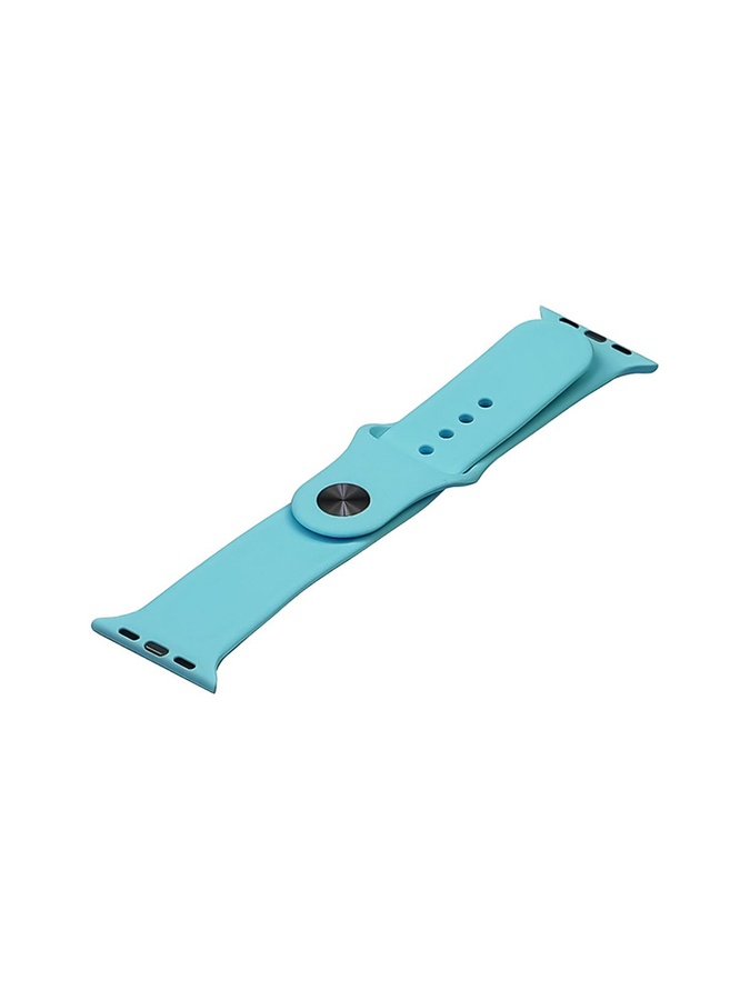 Ремешок силиконовый для Apple Watch Sport Band 38/40/41 цвет голубой ЦБ-00230839 SKT000935585 фото