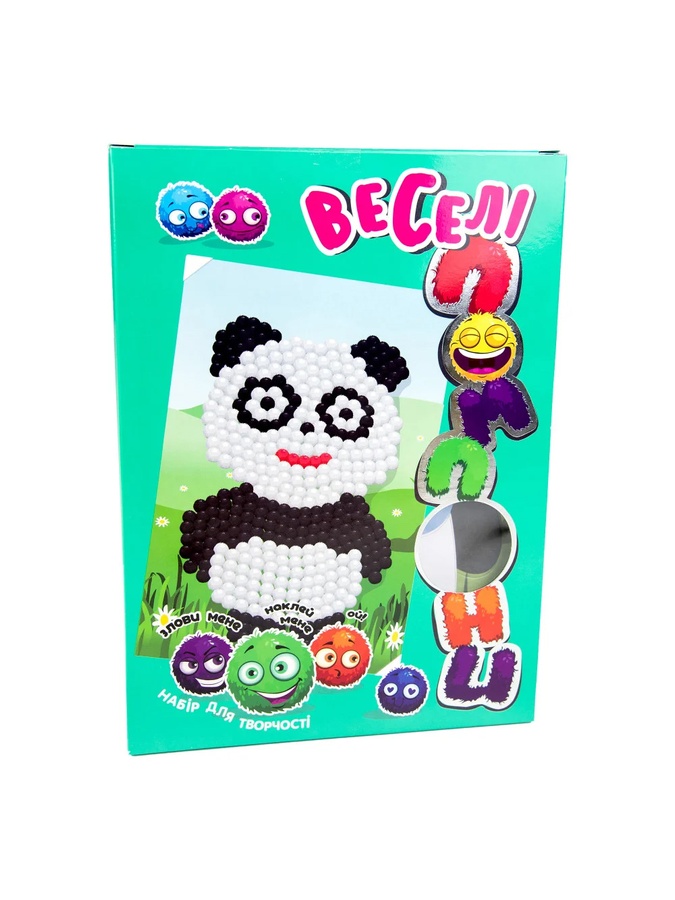 Набор для творчества "Веселые помпоны - панда" цвет разноцветный ЦБ-00197367 SKT000861018 фото