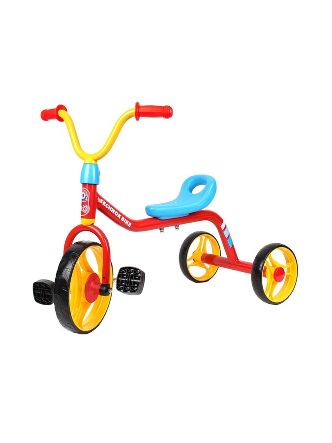 Велосипед трехколесный "Байк" цвет разноцветный ЦБ-00125637 SKT000463222 фото
