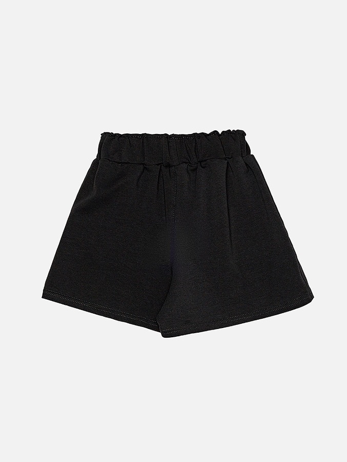 Короткие шорты для девочки 98 цвет черный ЦБ-00210060 SKT000888668 фото