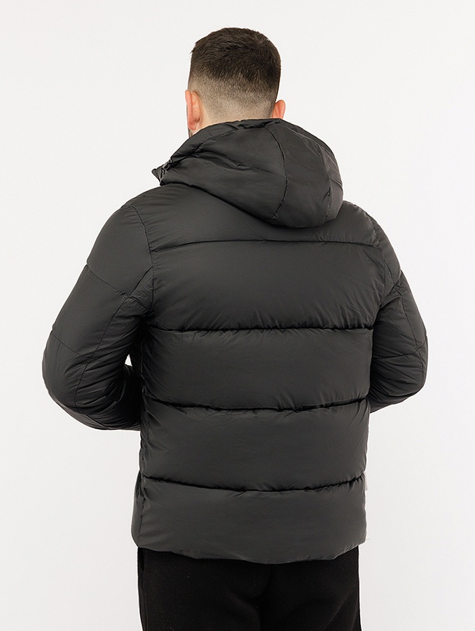 Мужская куртка 54 цвет черный ЦБ-00220384 SKT000909588 фото