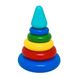 Развивающая игрушка "Пирамидка" имела в коробке цвет разноцветный ЦБ-00155047 SKT000526935 фото 1