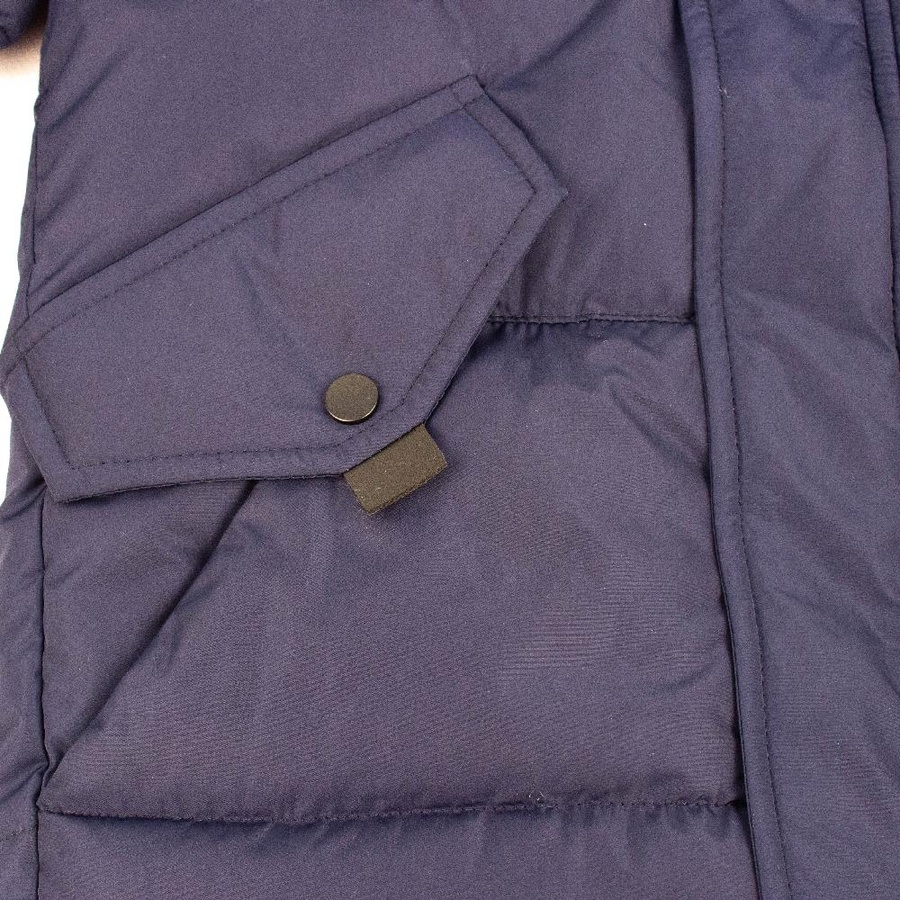 Куртка зимняя длинная синяя на мальчика 128 цвет синий ЦБ-00142220 SKT000496317 фото