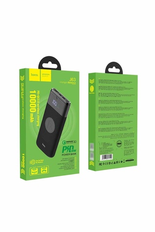 Power bank Hoco J63 PD+QC3.0 10000mAh колір чорний ЦБ-00196935 SKT000860219 фото