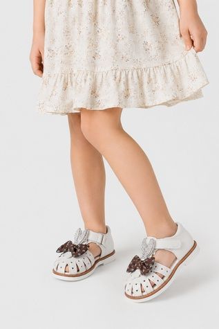 Босоножки для девочки цвет молочный 24 ЦБ-00289821 фото