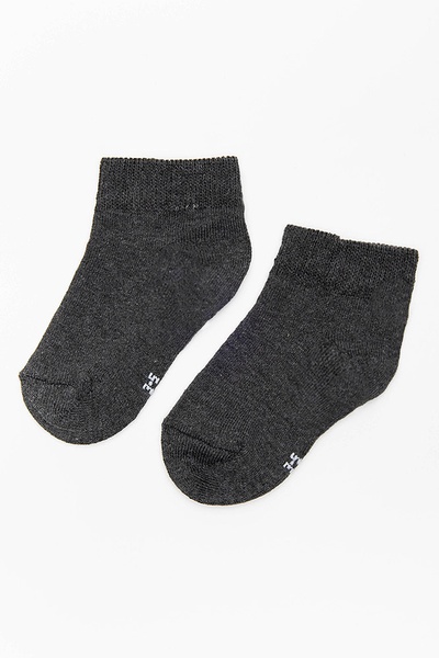 Шкарпетки на хлопчика 23-26 колір темно-сірий ЦБ-00168438 SKT000564974 фото