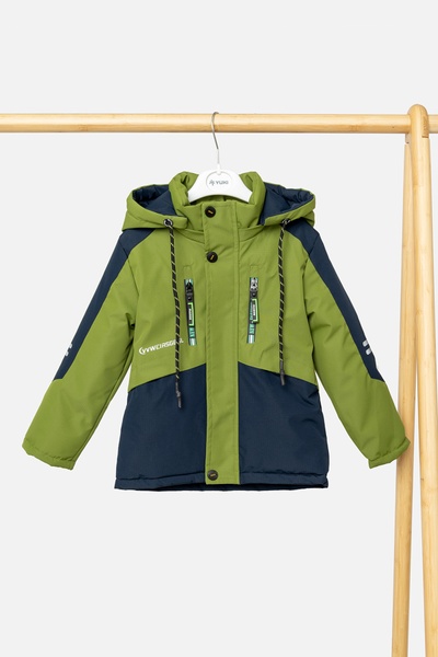 Куртка для мальчика 104 цвет зеленый ЦБ-00242580 SKT000965230 фото