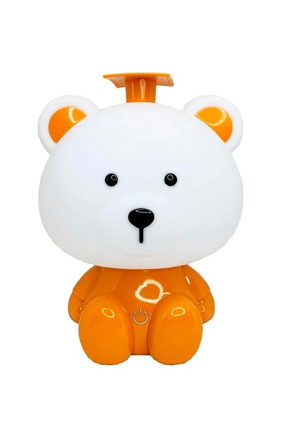 Нічник дитячий "Ведмідь" колір помаранчевий ЦБ-00239729 SKT000959388 фото
